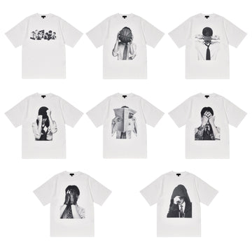 Vintage Bangtan Shirt, Retro Black & White Aesthetic Shirts