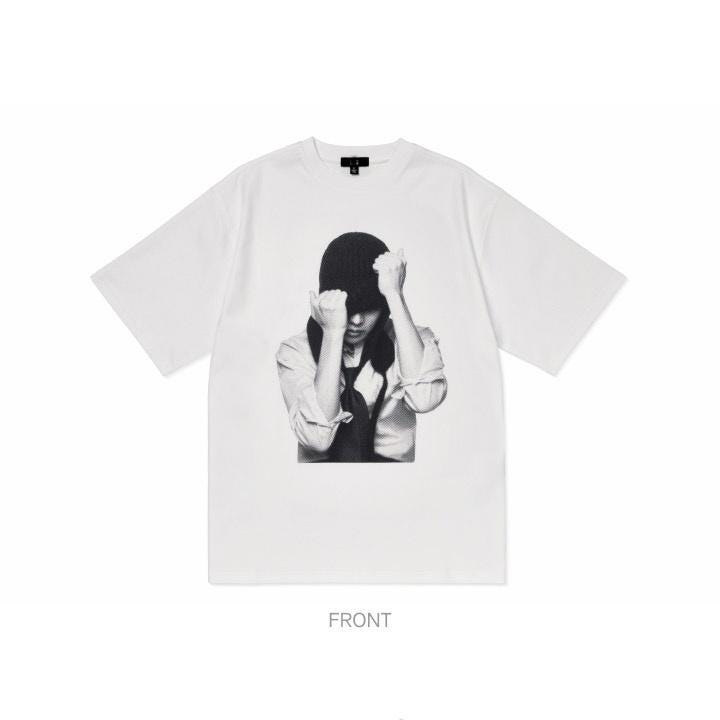 Vintage Bangtan Shirt, Retro Black & White Aesthetic Shirts