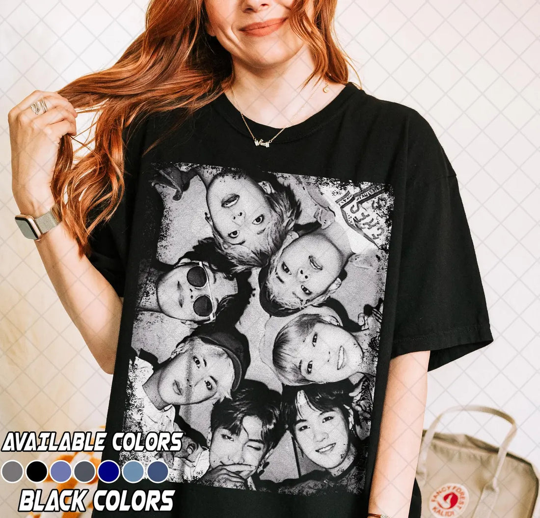 Comfort Colors BTS World Tour 2026 T-Shirt, Kpop Idol Tee T-Shirt