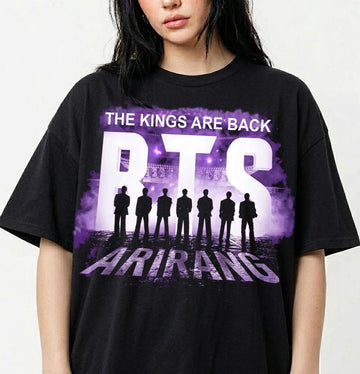 The Kings Are Back BTS Arirang World Tour Shirt, BTS Tour 2026