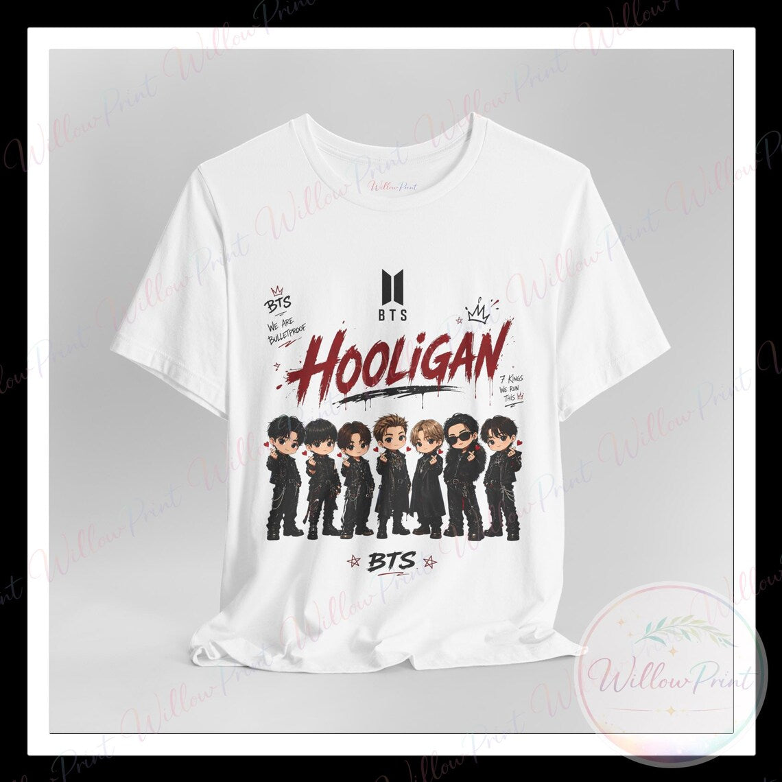 Hooligan BTS Arirang World Tour 2026 Shirt, Kpop Concert Fan Tee