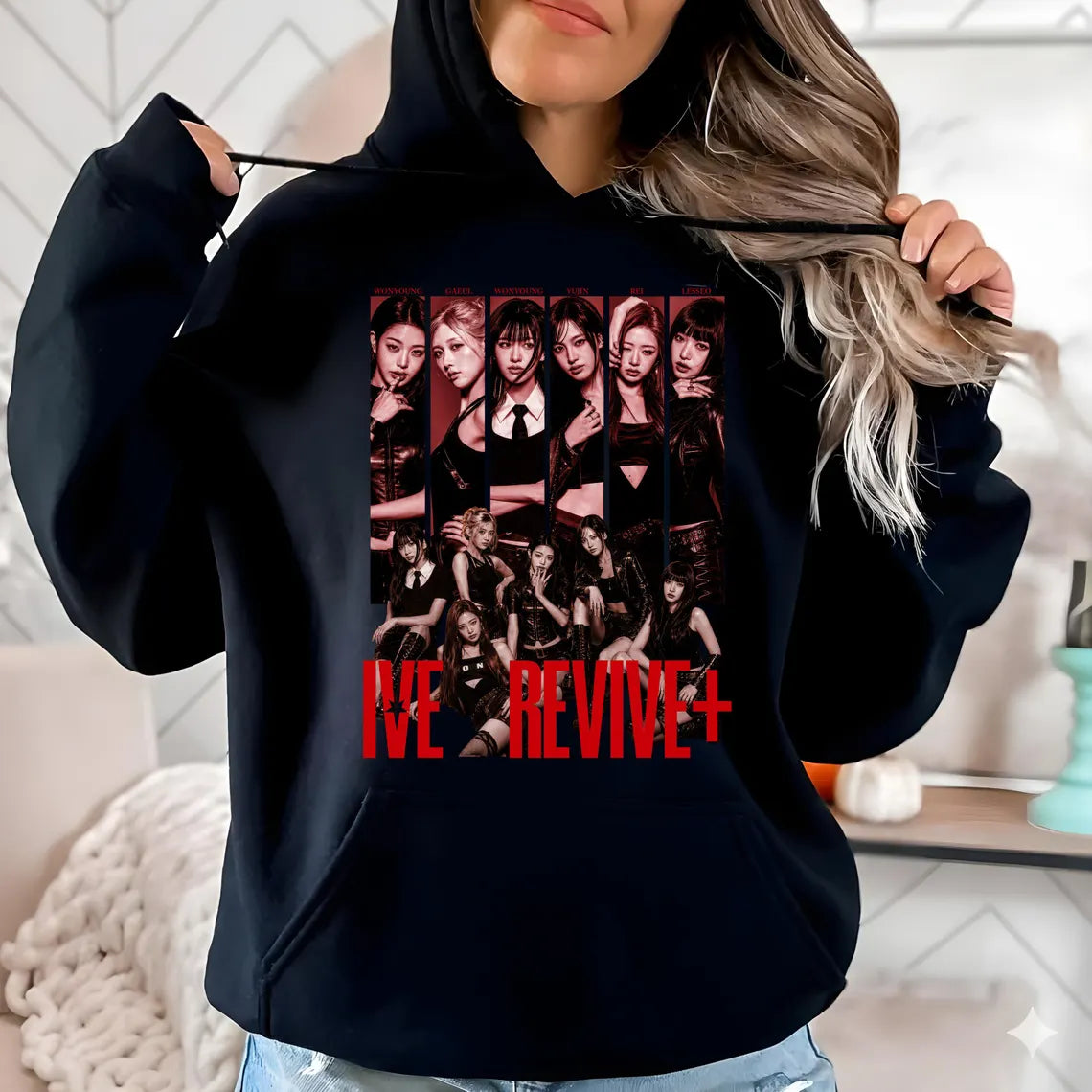 Ive REVIVE Plus Graphics T-shirt, Ive Bang Bang Shirt, Concert DIVE into IVE Shirt