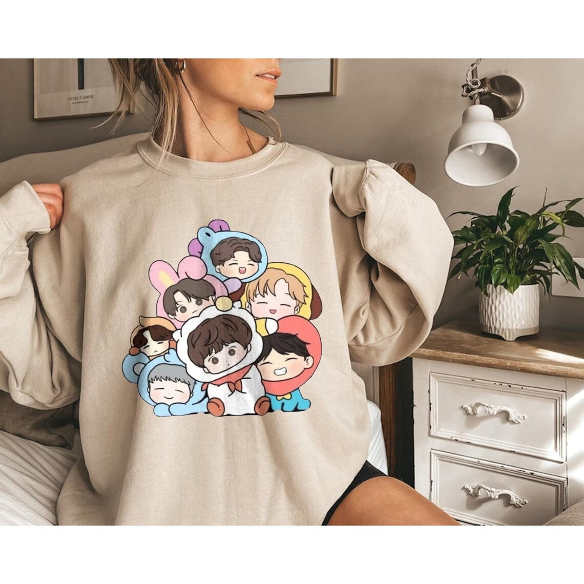 BT21 Chibi World Tour T-Shirt, Bangtan 2026 Concert Sweatshirt
