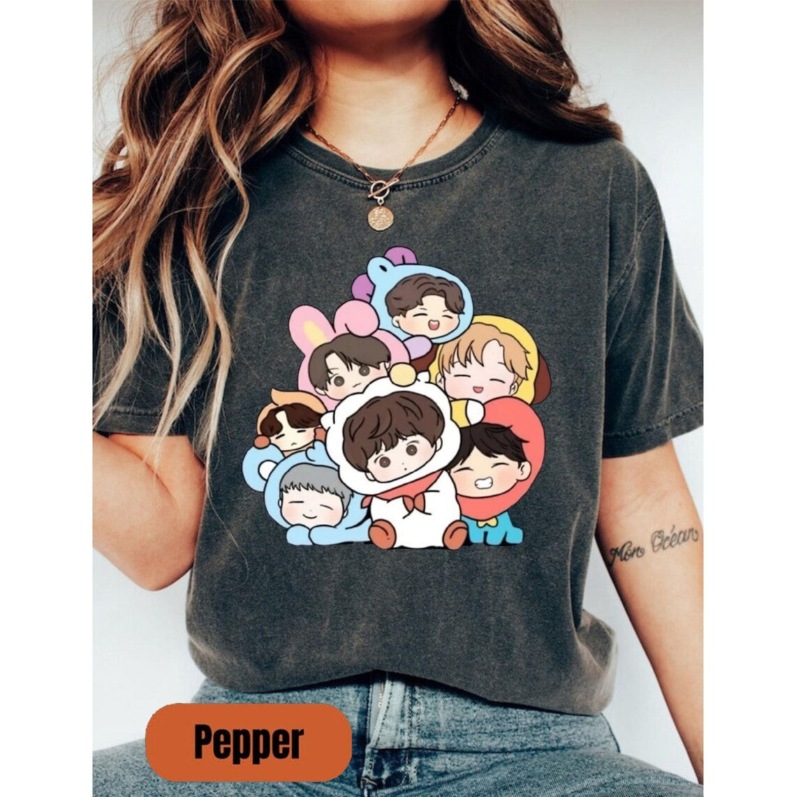 BT21 Chibi World Tour T-Shirt, Bangtan 2026 Concert Sweatshirt