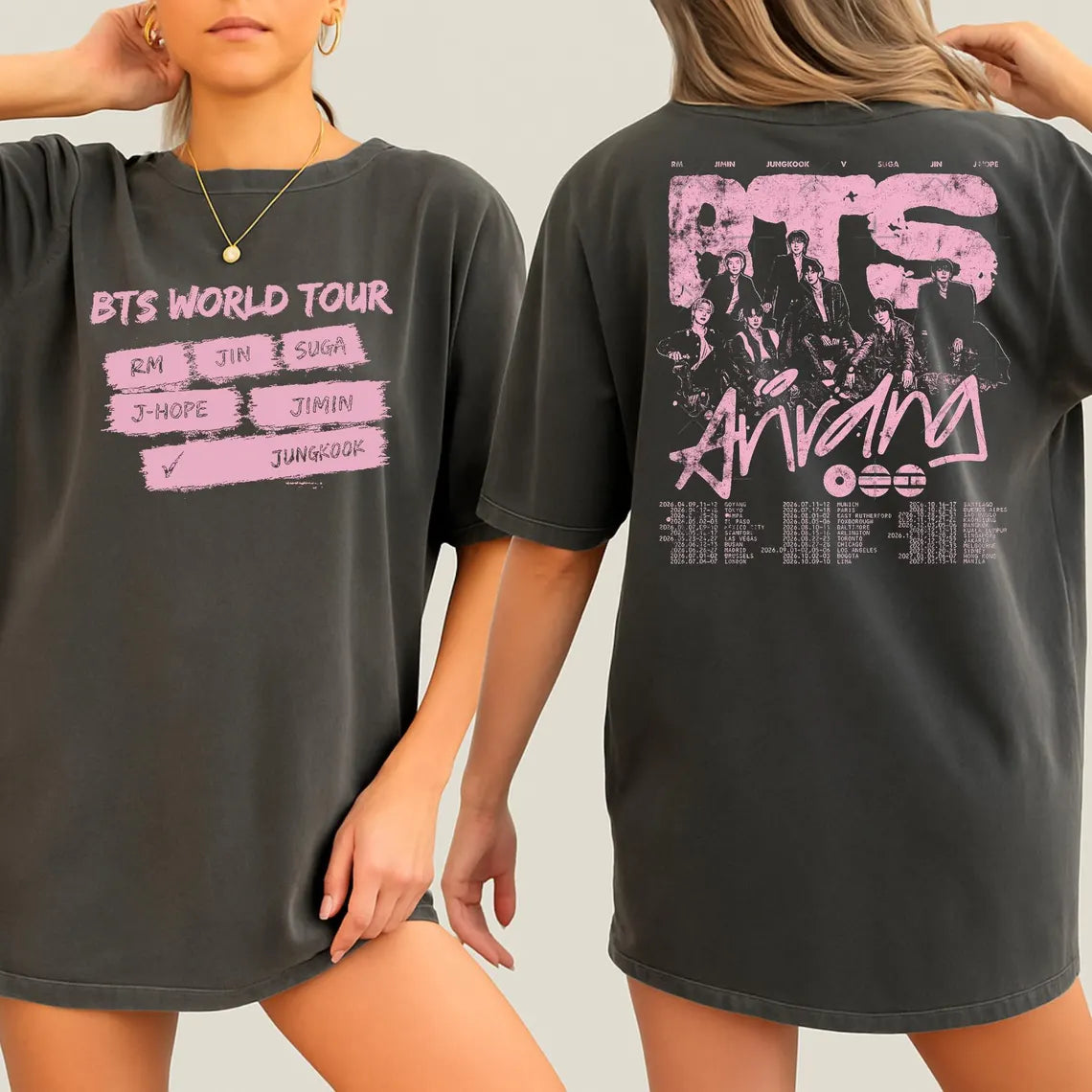 BTS World Tour Arirang T-Shirt – K-Pop Merch Kpop Army Sweatshirt | Hoodie