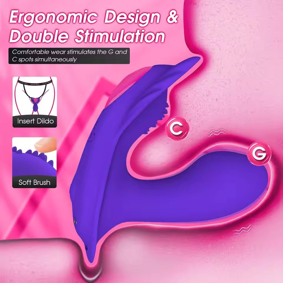 Wearable Vibrator X9 Pulse Panty Global Control & 9 Modes