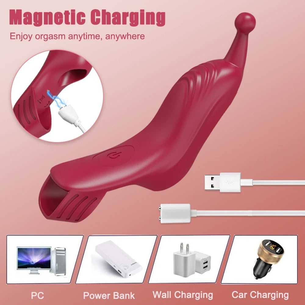 💥 2025 Limited 70% OFF 💦 + FINGROOVE ShockWave G-Spot Finger Vibrator